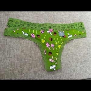 Aerie mushroom thong